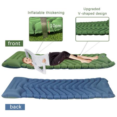 Amazon Hot Selling Camping Sleeping Pad, Tapis de couchage auto-gonflant pour le camping
 