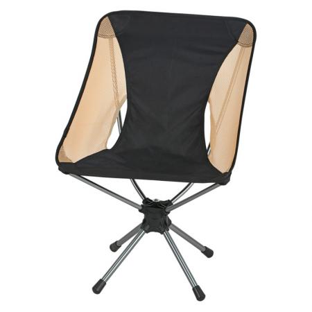 Hot-vente chaise pivotante camping chaise pliante chaise de camping en plein air avec sac de transport 