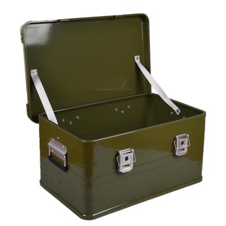 Boîte de rangement extérieure en alliage d'aluminium boîte de rangement de voyage de Camping boîte à outils de voiture de grande capacité 38L/59L/110L 