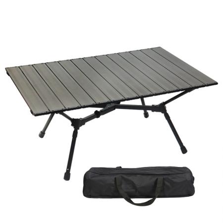 2023 nouvelle Table de Camping pliante Portable Table de plage de pique-nique en aluminium pliable en plein air avec barre en X Stable 