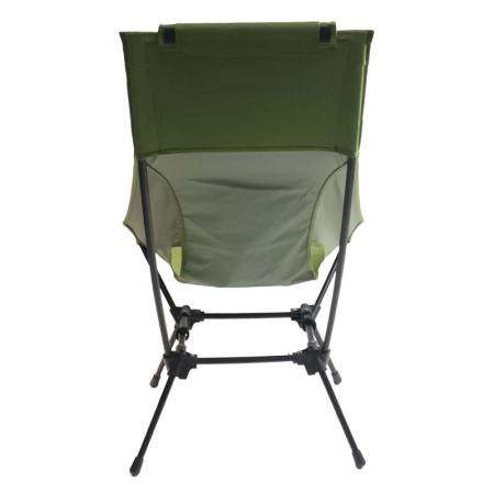 Chaise de Camping  dossier haut, chaise d'extrieur lgre et portative en aluminium, chaises de plage pliantes, vente en gros 