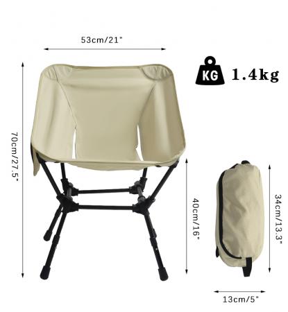 Chaise de Camping légère, pliante en aluminium, pour l'extérieur, compacte et durable, à vendre 