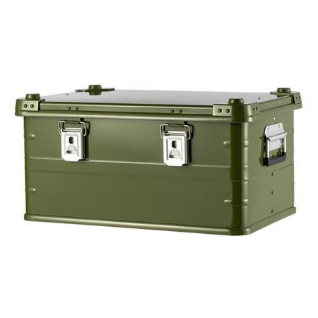 Boîte de rangement de Camping, fourre-tout en alliage d'aluminium, boîte de rangement, conteneur pour le Camping 