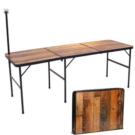 Table de pique-nique pliable de Camping, Table d'extérieur pliante, Portable et légère, en aluminium 