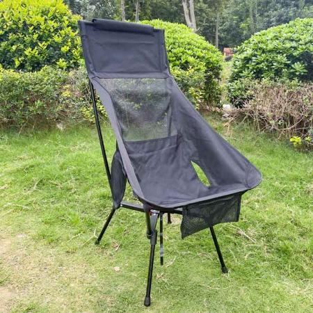 Chaise pliante de Camping, sac à dos haut, chaise d'extérieur de pêche, chaises de plage pour adultes 