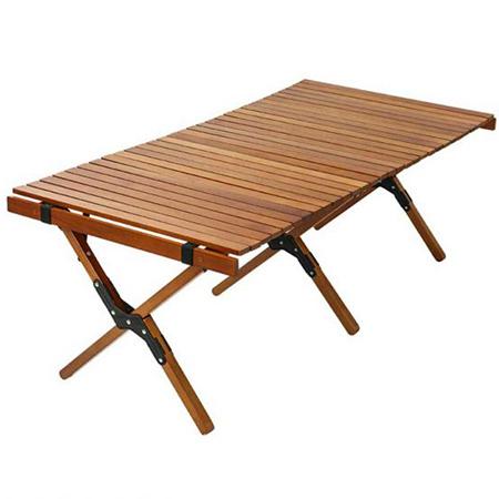 table pliante portable table pliante en bois bois pliable adultes table pliante en bois rouleau camping table de pique-nique pliante pour la pêche à la plage 
