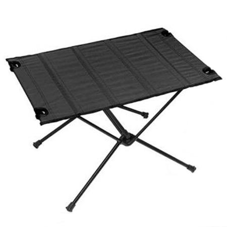 Table de pique-nique portable en rouleau d'aluminium sur mesure table de camping de randonnée en plein air 