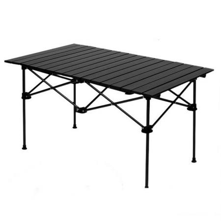 Table pliante stable de triangle de rouleau d'oeufs de camping portatif extérieur 
