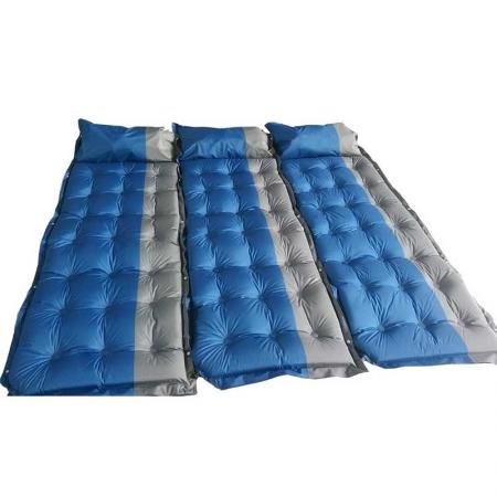 Coussin de couchage de camping auto-gonflant à remplissage rapide résistant à l'humidité 