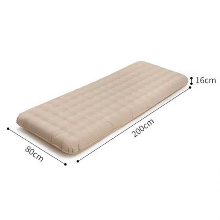 Matelas de Camping gonflable avec pompe à Air Portable, adapté au Camping et à la maison 