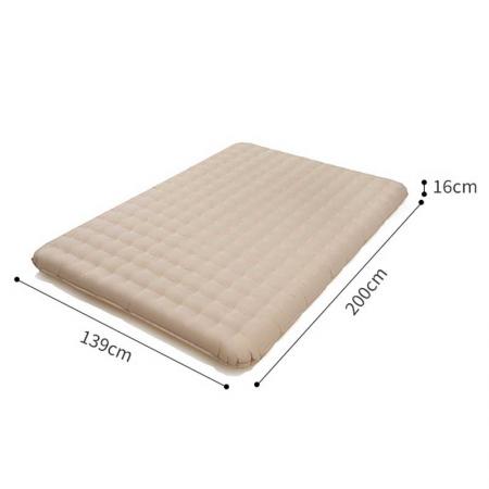 Matelas de Camping gonflable avec pompe à Air Portable, adapté au Camping et à la maison 