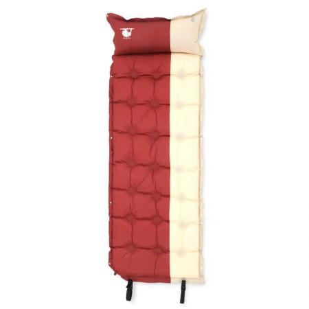 Coussin de couchage de camping auto-gonflant à remplissage rapide résistant à l'humidité 