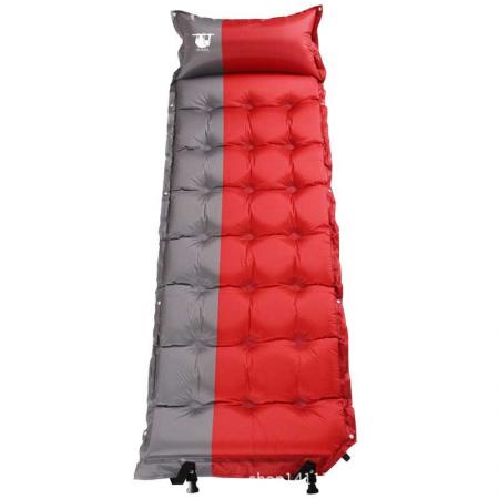 Coussin de couchage de camping auto-gonflant à remplissage rapide résistant à l'humidité 