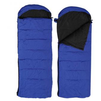 Sac de couchage de camping en coton à double enveloppe