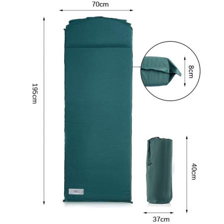 Matelas de camping durable portatif extérieur de TPU avec la pompe électrique 