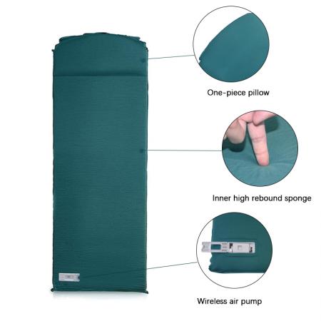 Matelas de camping durable portatif extérieur de TPU avec la pompe électrique 