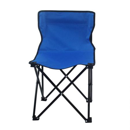 Portabilité pliante de qualité flexible en métal chaise de camping pliant extérieur sans accoudoirs 