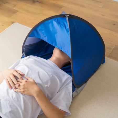 Tente de couchage portable, imperméable et respirante, pour l'extérieur, abri solaire de plage, mini tente de tête 