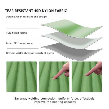 Coussin gonflable à angle réglable pour camping en plein air, plage, décontracté, portable, pour chaise de couchage