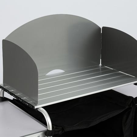 Table pliante multifonctionnelle IGT en alliage d'aluminium pour camping, portable, pour cuisine et salle à manger