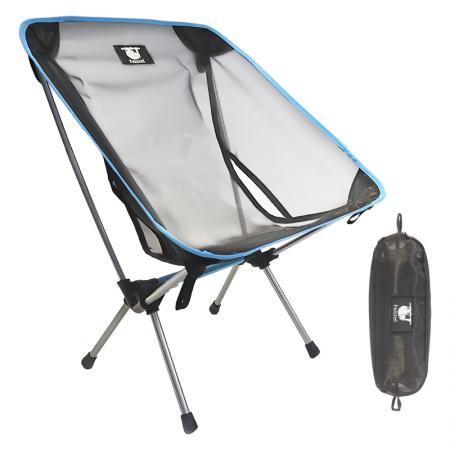 Chaises pliantes légères à double barre pour randonnée, camping, pêche, pique-nique, voyage 