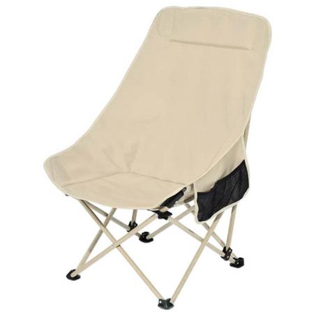 Chaise pliante d'extérieur ultralégère en acier inoxydable, chaise de camping légère pour la plage et le parc 
