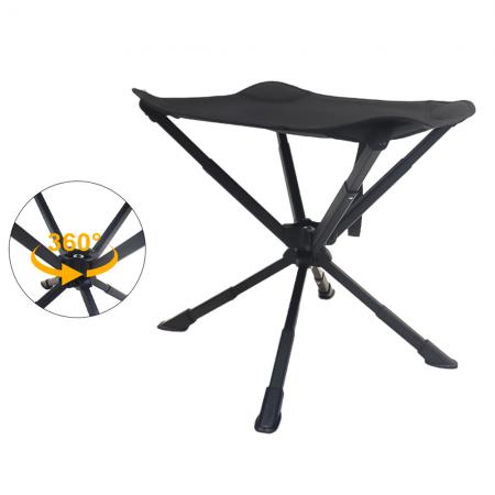 Tabouret pliant ultraléger en alliage d'aluminium, pour camping, barbecue, pêche, portable, Mini Mazar 