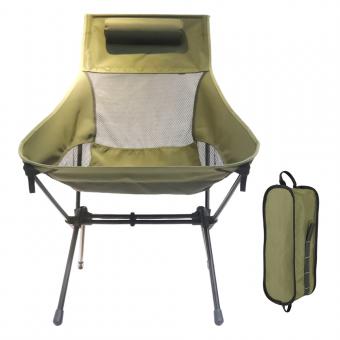 Chaise de camping extérieure à barres parallèles élargies