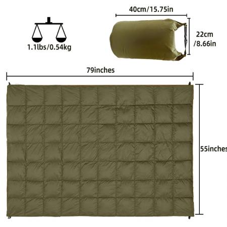 2022 nouvelle couverture de camping en plein air imperméable pliable personnalisée couverture en nylon portable pour le camping 