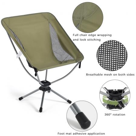 Chaise de plage pliante ultralégère en aluminium, design moderne et logo personnalisé de haute qualité, idéale pour le camping en extérieur. 