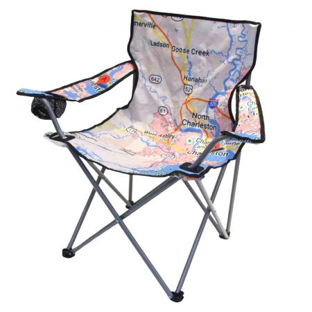 Fauteuil pliant d'extérieur sur mesure pour voyage, pêche, jardin, pique-nique, vente en gros de chaises de camping pliables 