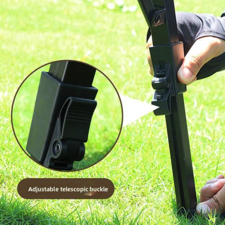 Table de camping pliante en forme de X IGT en aluminium léger et réglable en hauteur pour l'extérieur