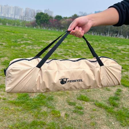Bâche de protection solaire portable, robuste et imperméable pour la randonnée, la pêche et les voyages en extérieur. Montage facile. 