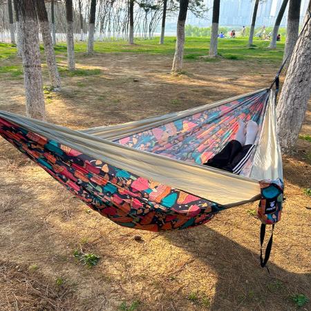 Hamac double portable ultra-léger, super large et relaxant, fabriqué par le fabricant 