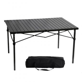 Table pliante carrée de jardin extérieur