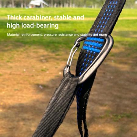 Hamac portable d'extérieur pour 2 personnes en nylon léger avec moustiquaire et motif camouflage 