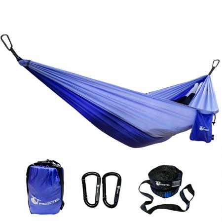 Hamac portable de haute qualité en nylon et tissu, imperméable, pour le camping.