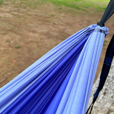 Hamac portable de haute qualité en nylon et tissu, imperméable, pour le camping.