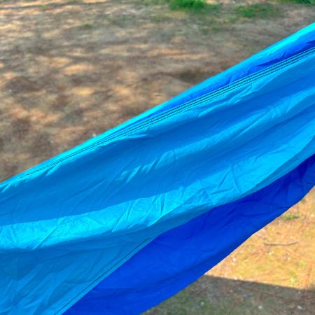 Hamac en nylon résistant et durable, anti-enroulement, type parachute, pour le camping et la randonnée, capacité de charge 200 kg