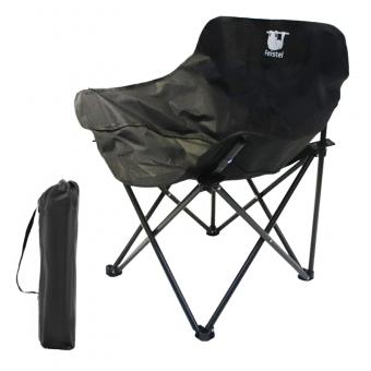 Chaise de plage pliante de camping en acier au carbone