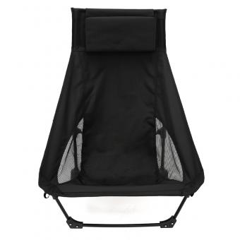 Chaise de camping légère à dossier haut pour le camping en extérieur