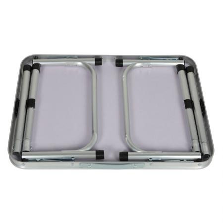 Table pliante portable légère et réglable en aluminium pour l'extérieur 