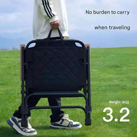 Chaises pliantes de camping, chaises de loisirs, chaises pliantes en acier au carbone