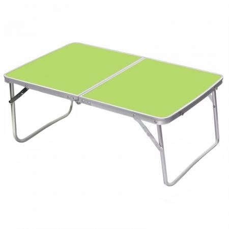 Mini table de pique-nique pliable et portable en aluminium, moderne et économique, pour ordinateur portable.