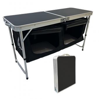 Table de cuisine pliante portable pour le camping et les pique-niques