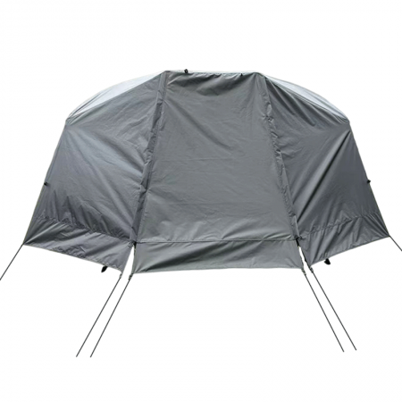 Tente de camping imperméable avec auvent, idéale pour les voyages, la randonnée et le camping en plein air. Structure à une chambre, montage facile. 