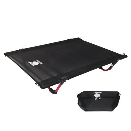 Lit de camp ultraléger, portable, pliable et compact avec logo personnalisé pour animaux de compagnie 