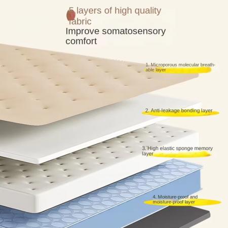 Matelas gonflable portable pliable, double épaisseur, autogonflant et résistant à l'humidité, pour une utilisation en extérieur 