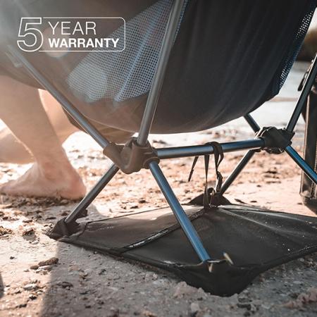 Tapis de plage anti-sable en nylon pour chaises de camping légères