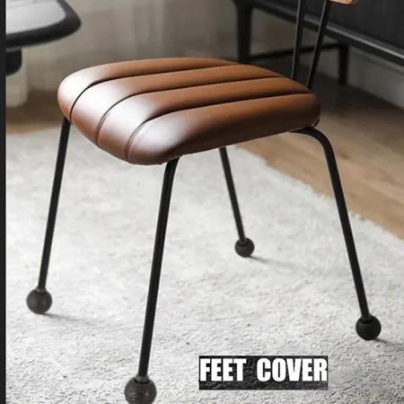 Coussinets de pied sphériques en silicone anti-affaissement pour chaise de camping personnalisée Moon Chair